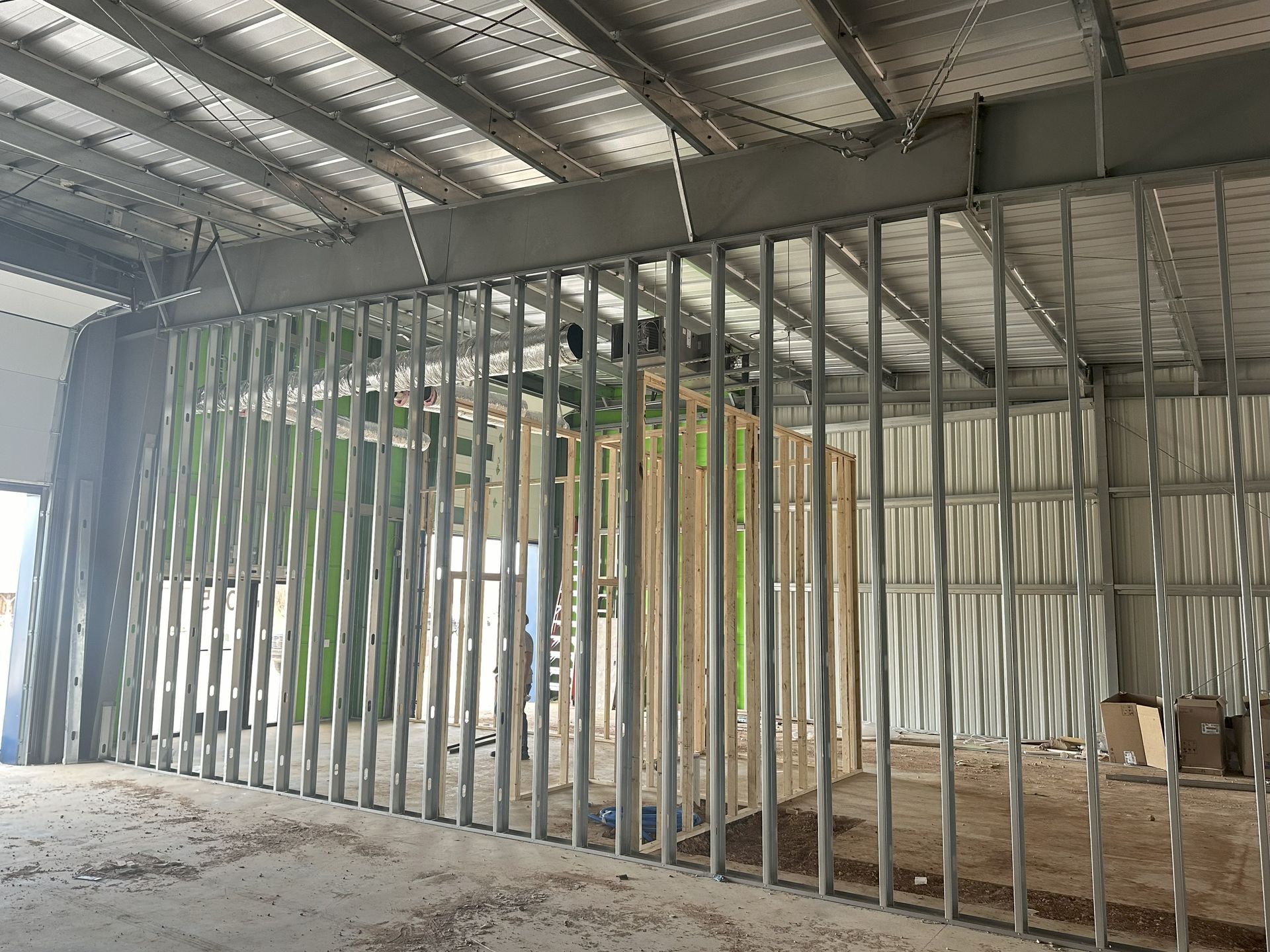 Office, commercial construction