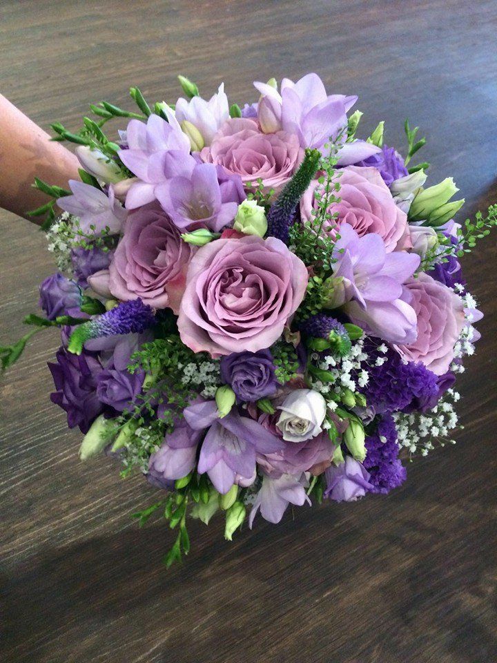 Purple roses