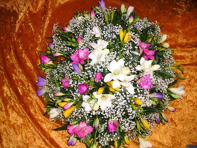 Freesia Posy - From £30