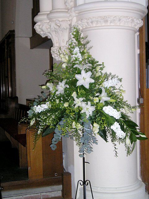 white flowers in a vase