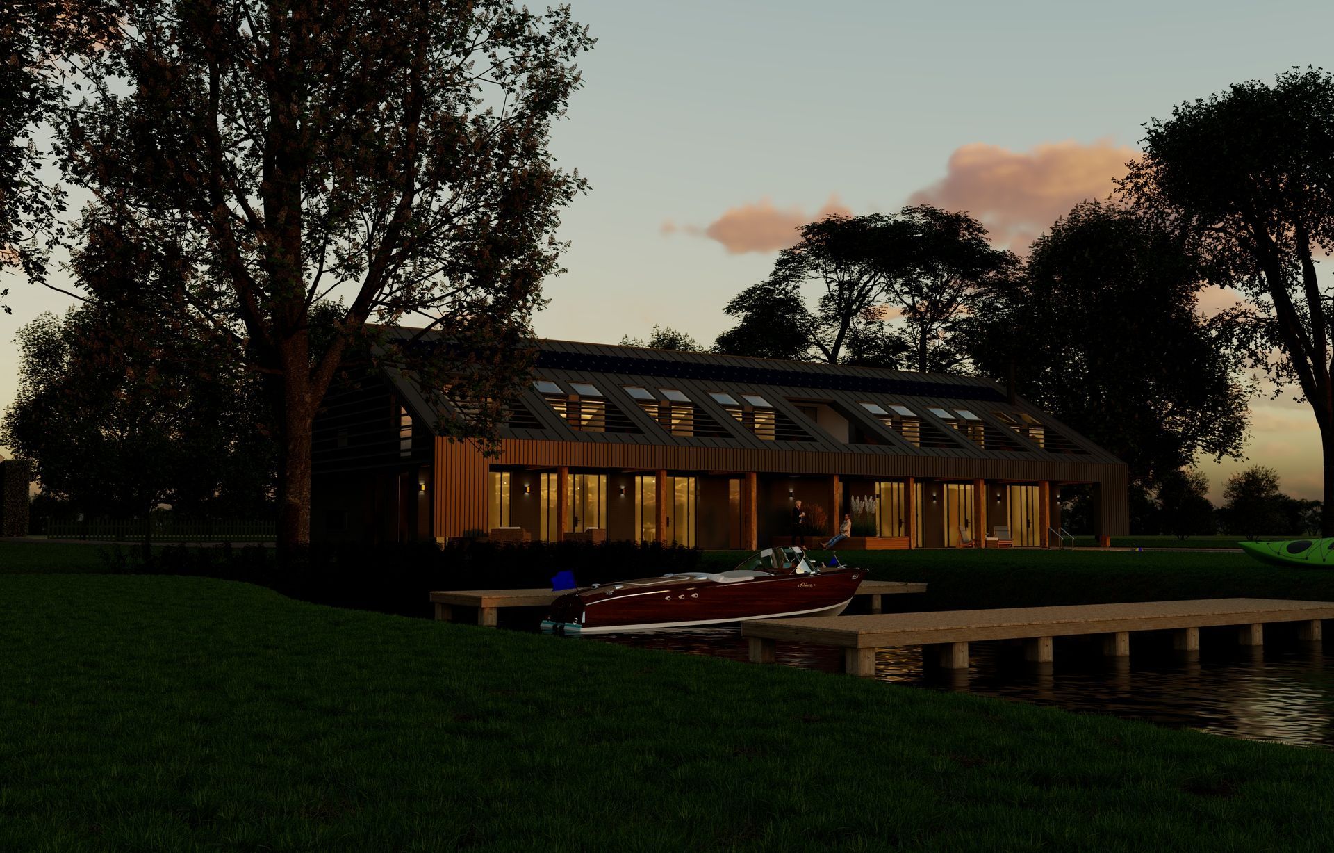 exterieur, villa Goutum