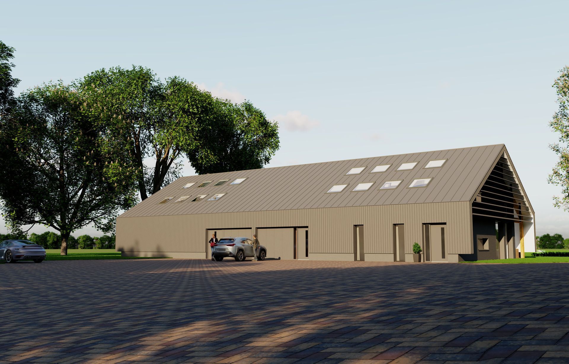 exterieur, villa Goutum