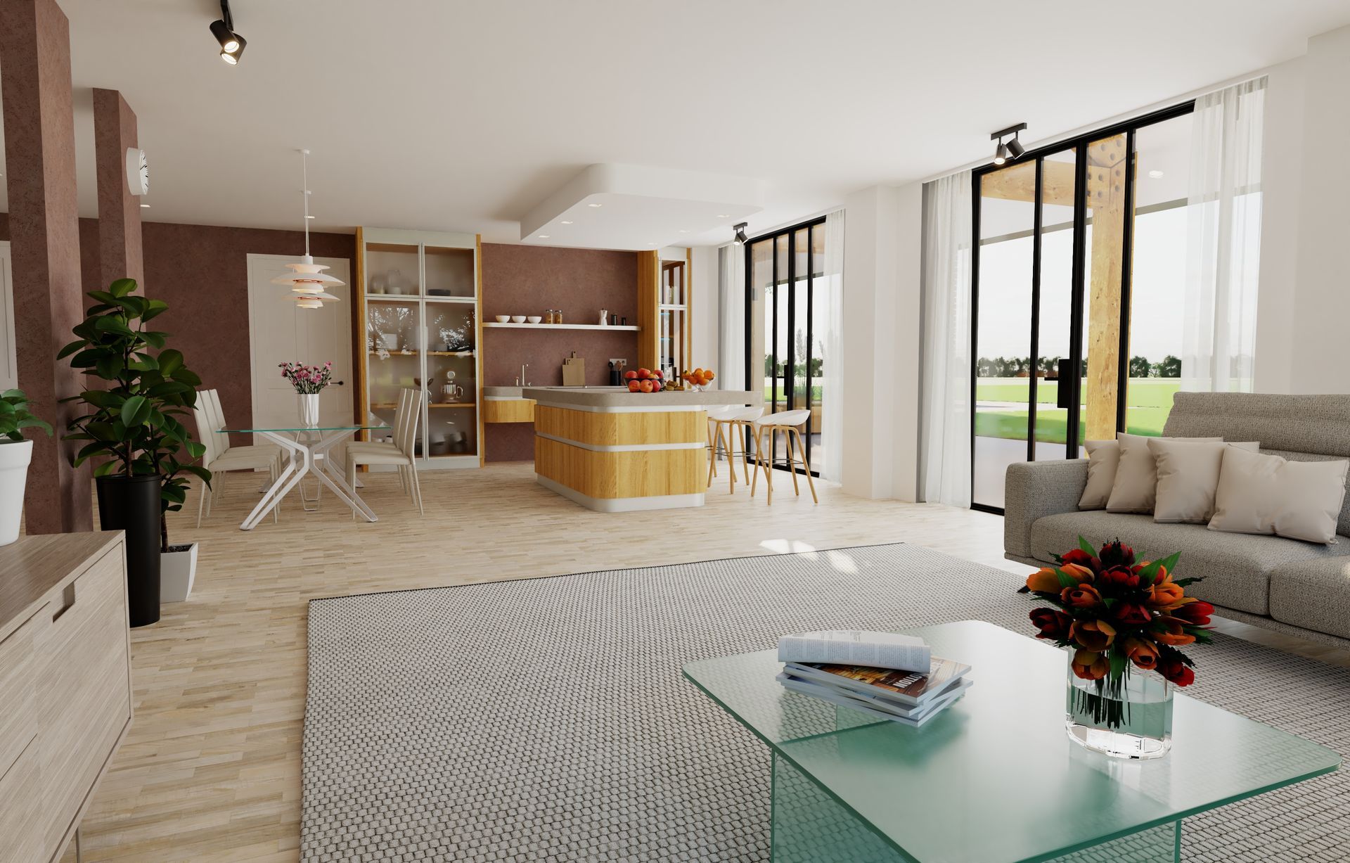 intererieur villa, Goutum