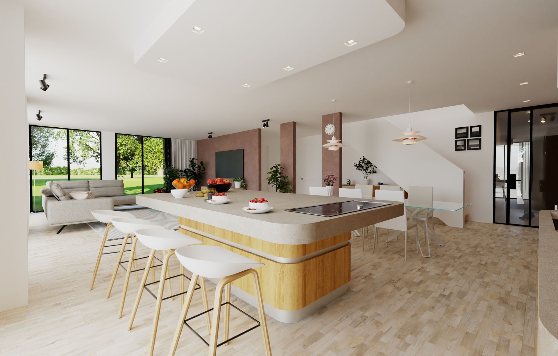 intererieur villa, Goutum