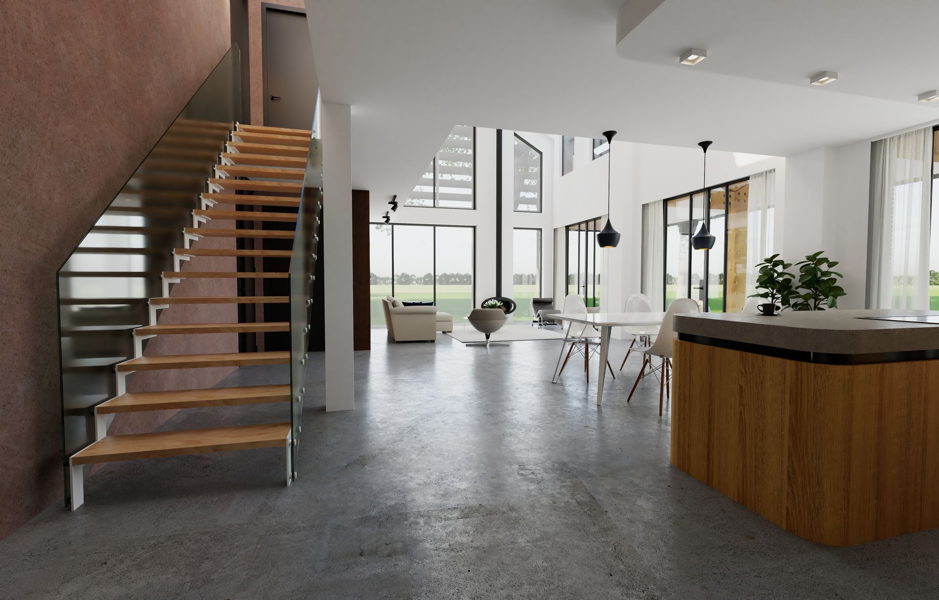 intererieur villa, Goutum