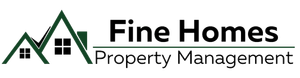 Fine Homes Property Management Logo - header, go to homepage