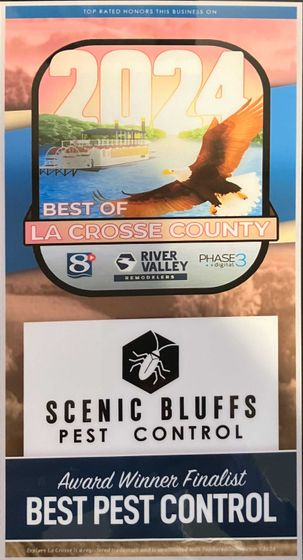 Best of La Crosse County — Rockland, WI — Scenic Bluffs Pest Control