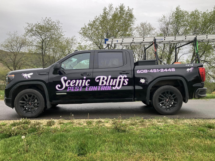 Black Truck — Rockland, WI — Scenic Bluffs Pest Control