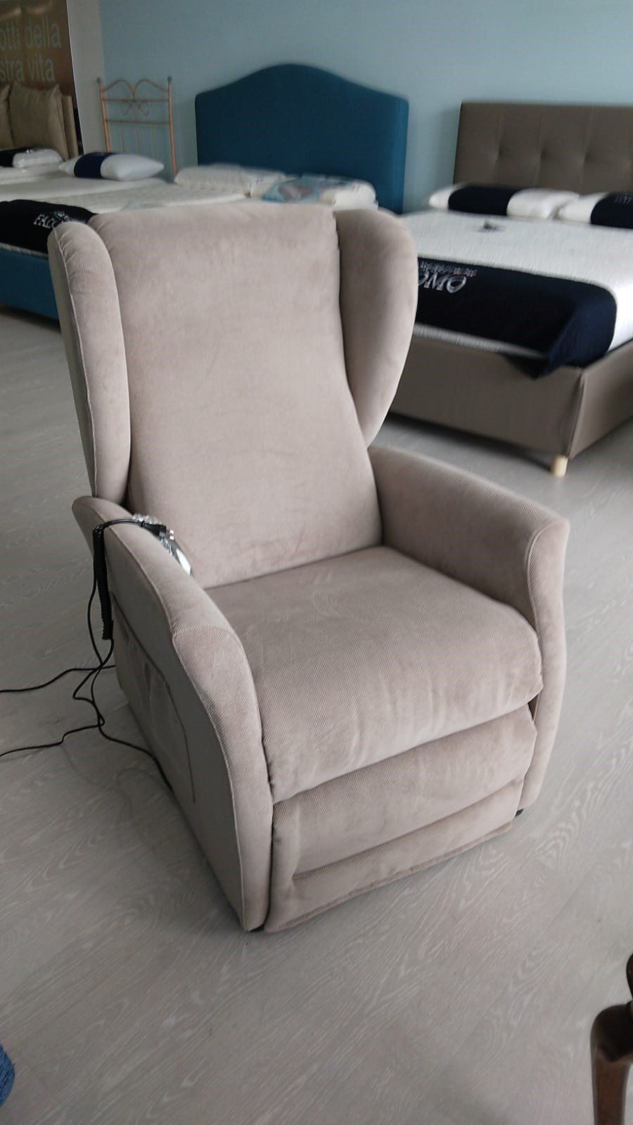 poltrona motorizzata