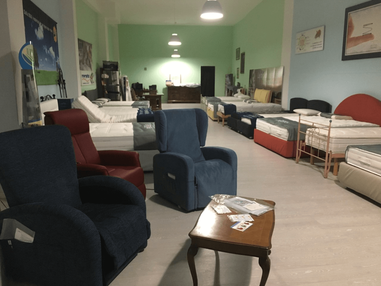 Esposizione poltrone motorizzate