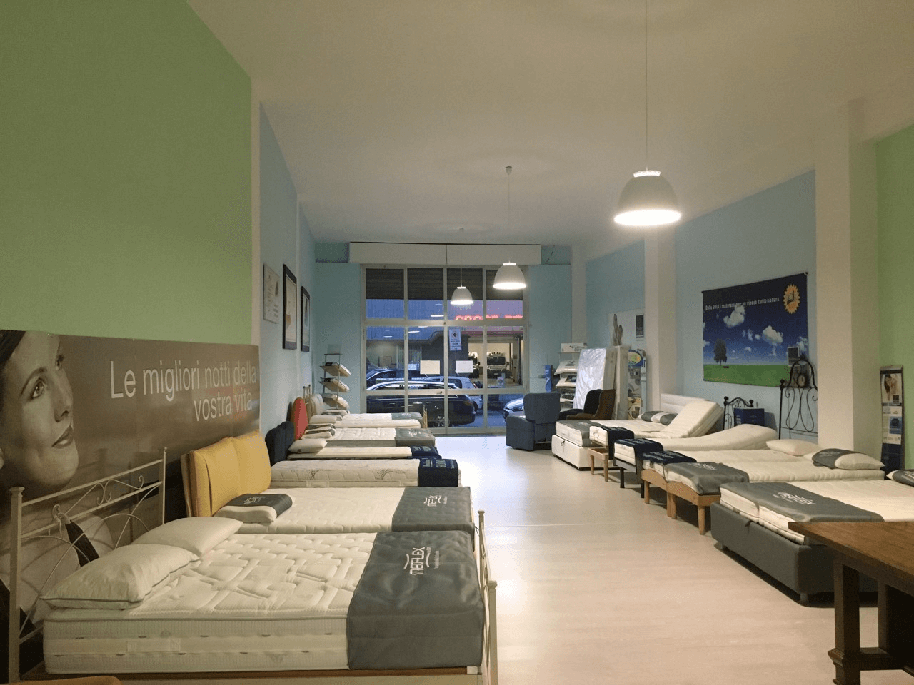 Esposizione materassi