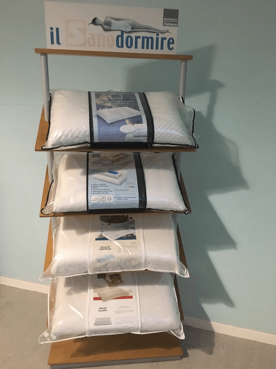 Esposizione guanciali