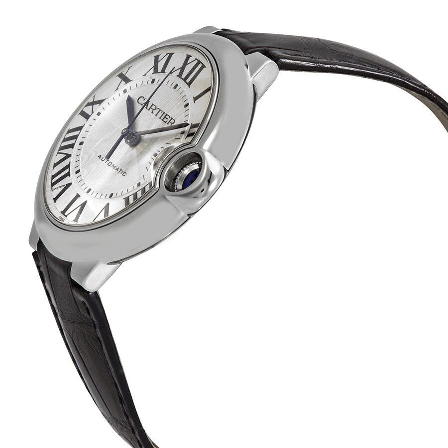 Cartier Ballon Bleu Automatic Silver Dial Men's Watch