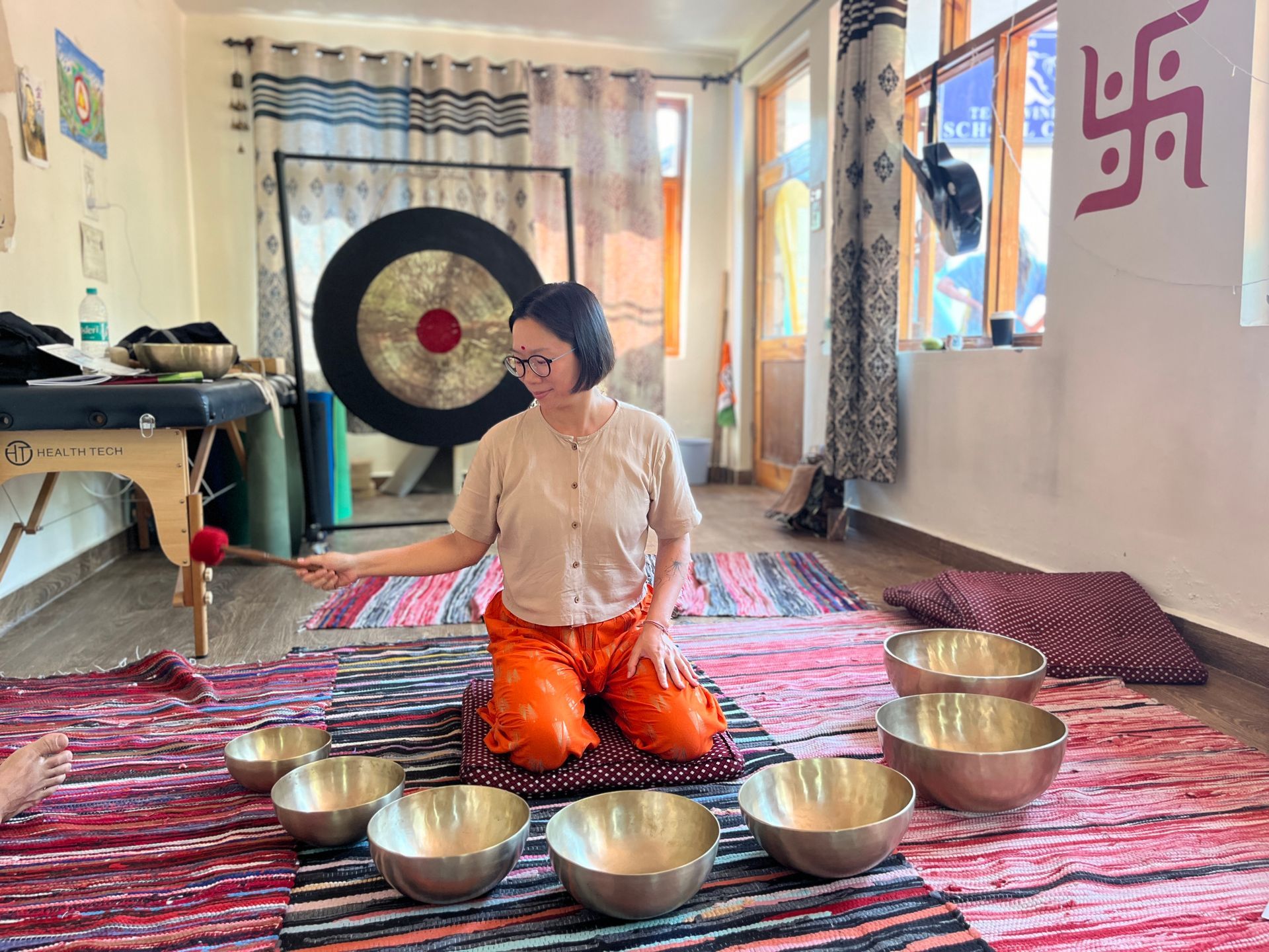 Sound healing in Xiaoliuqiu