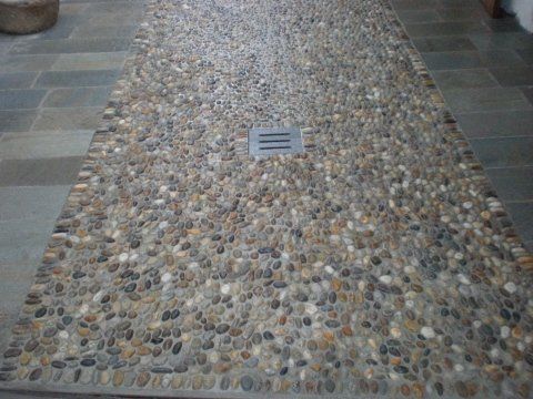 Pavimento in ciottoli