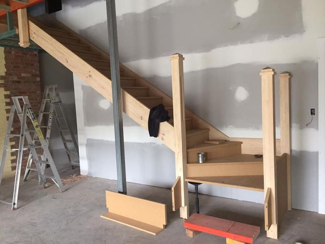 Stairs Work in Progress — Orange, NSW — Phil Lambert's Kitchen & Joinery