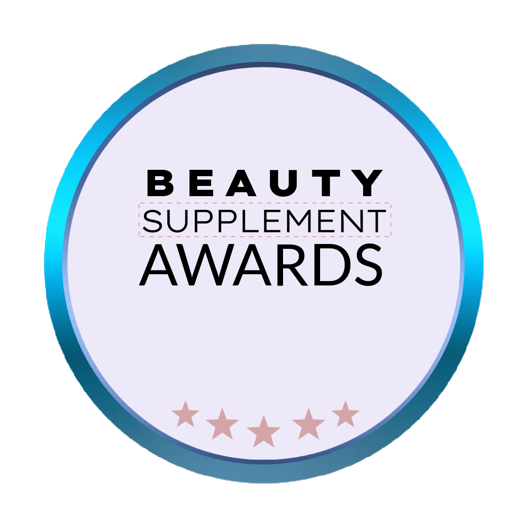 Beauty supplement award logo