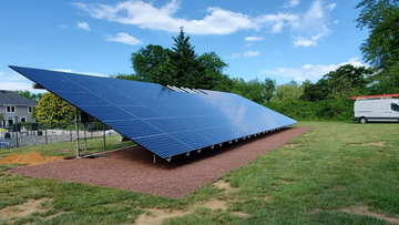 New York Solar Panels — Solar Panel on A Parking Lot in Wilmington, DE
