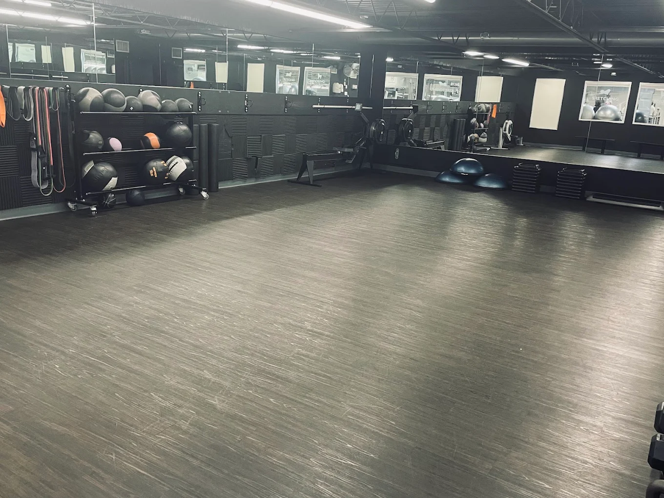 Stretching Area at Southampton Gym