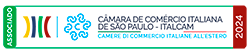 A logo for camara de comercio italiana de sao paulo