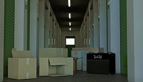 Business Storage — Illustration of a Modern Self Storage in Davie, FL