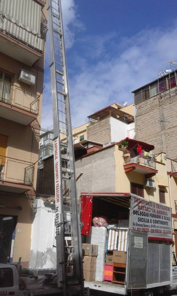 traslochi a piani alti Palermo