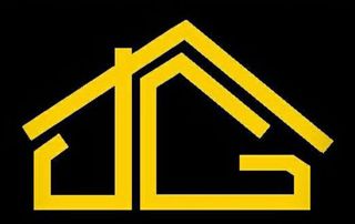 Yellow house outline with 