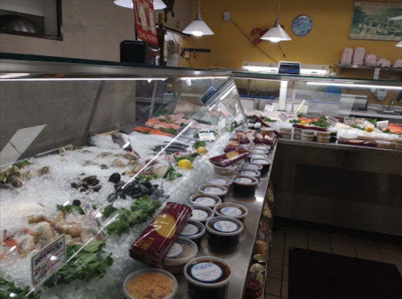 all variety of seafood from fresh water