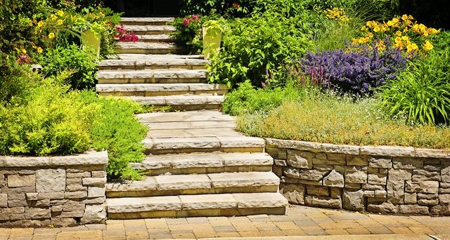 Small Rock Retaining Wall Moss Rock Retaining Wall | Stone Scaping