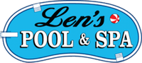Len's Pool and Spa logo