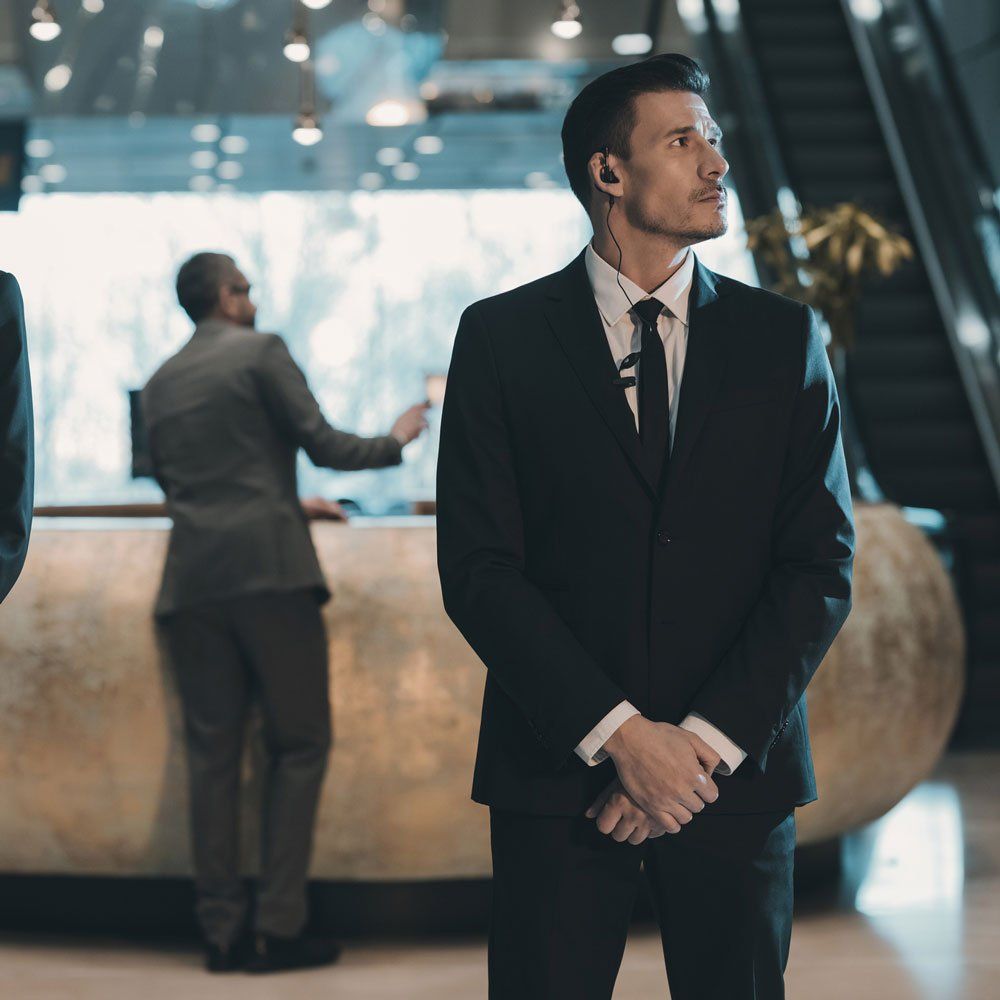 Security in Suit — Los Angeles, CA — Spear Security