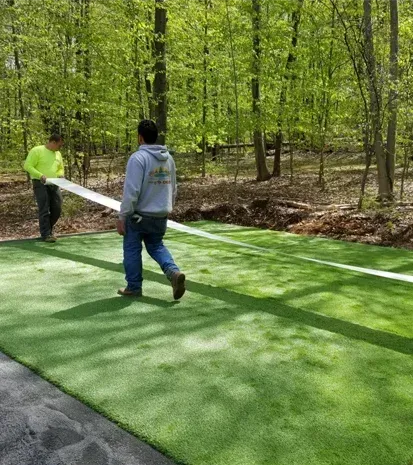 artificial turf installation in long valley nj