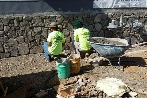 retaining wall builder long valley nj