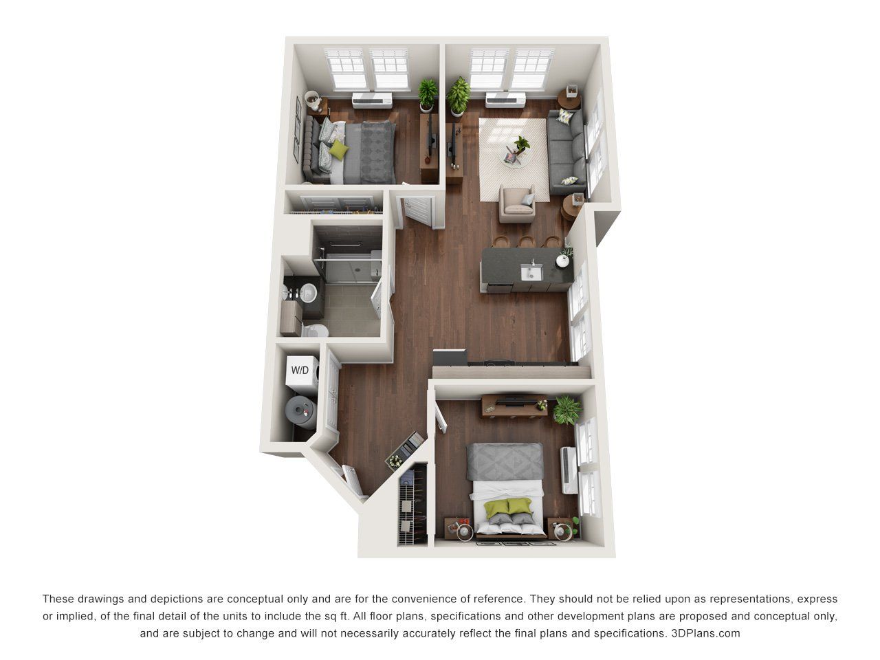 Meridia on Main Floorplan A9