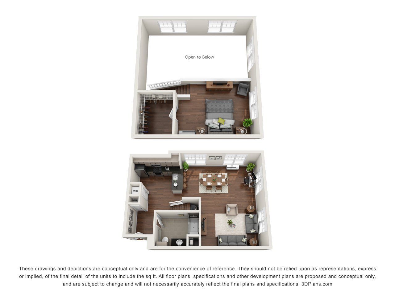 Meridia on Main Floorplan C6 Combined