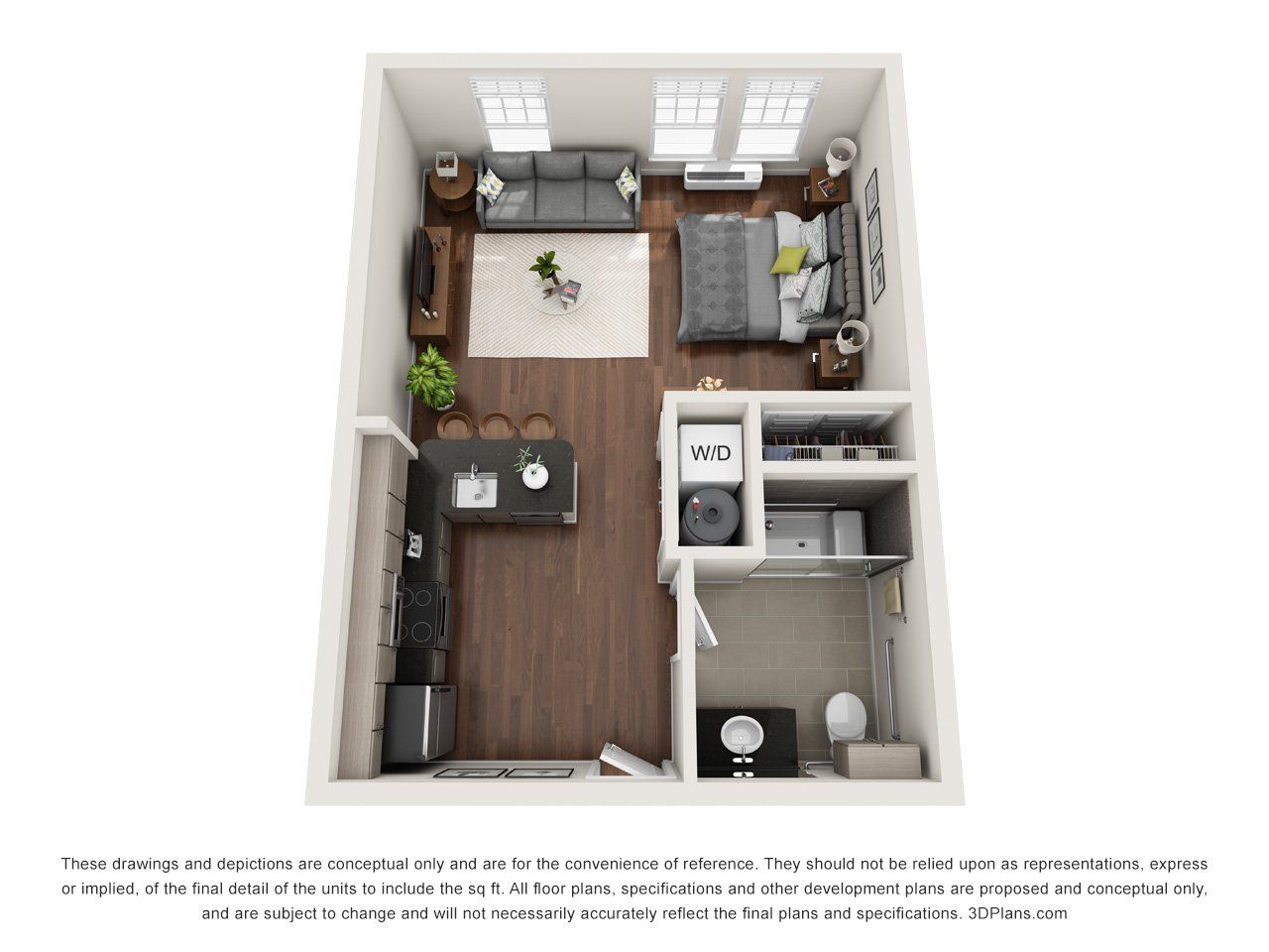 Meridia on Main Floorplan D