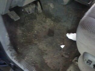 Dirty Car Interior - Val's Auto Beauty Center in Mandan, ND