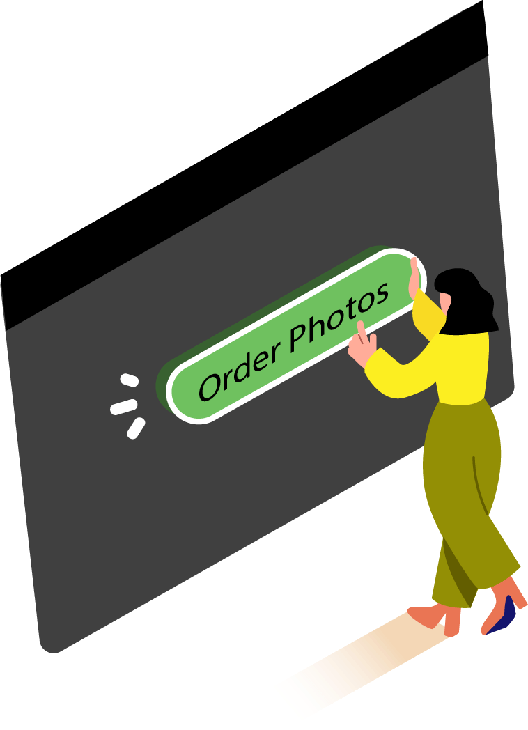 Amazon Product Photography Service Order Button Illustration