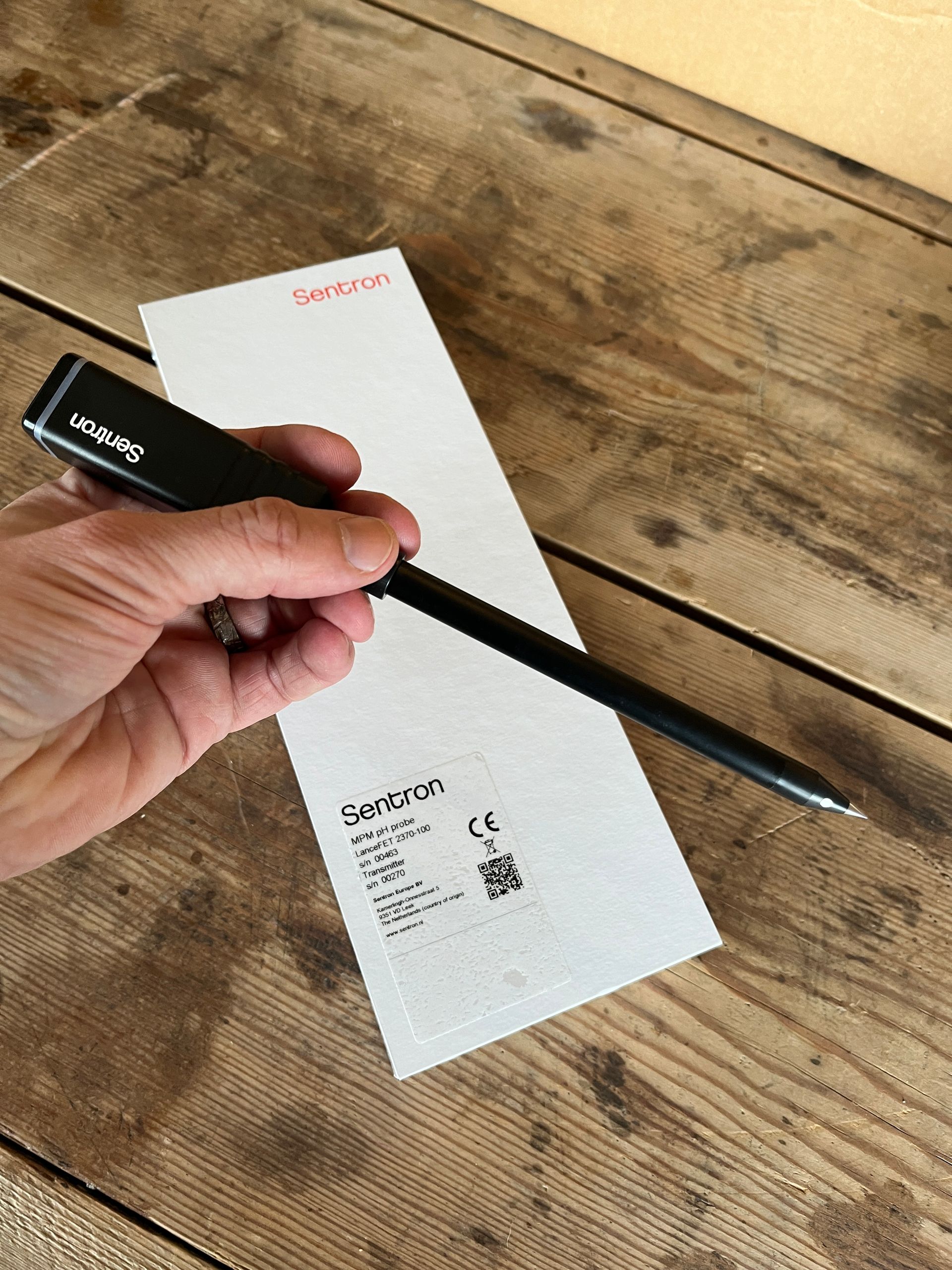 pH ja EC mittaus .langattomasti! 