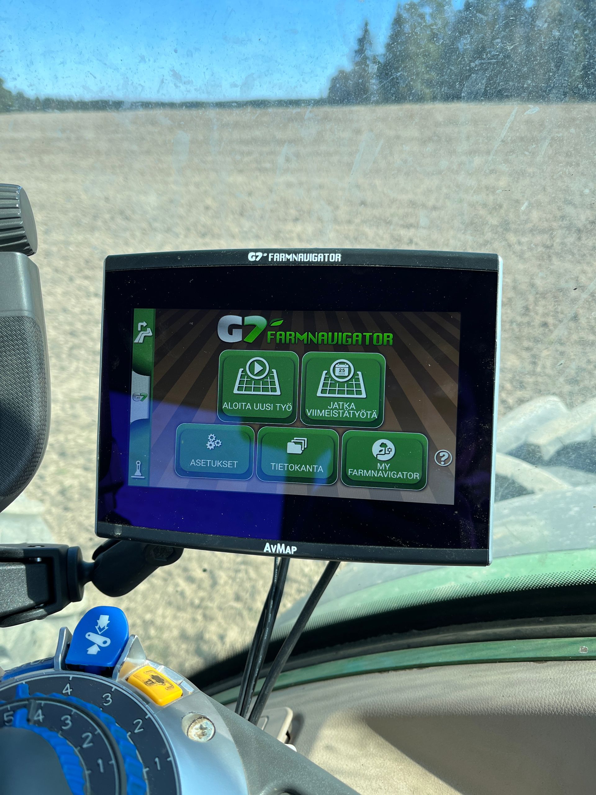 Farmnavigator yleisnäkymä