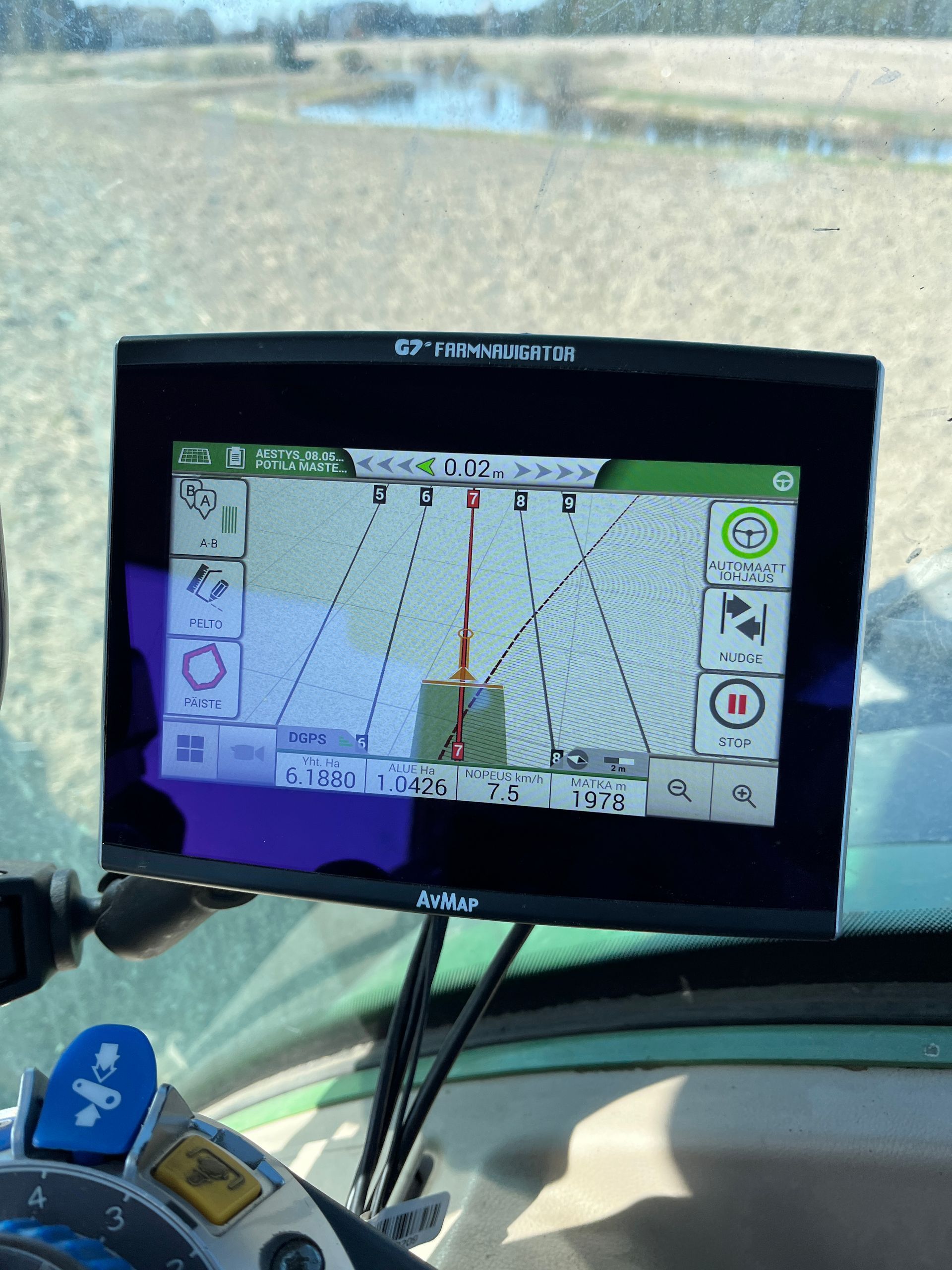 Farmnavigator yleisnäkymä