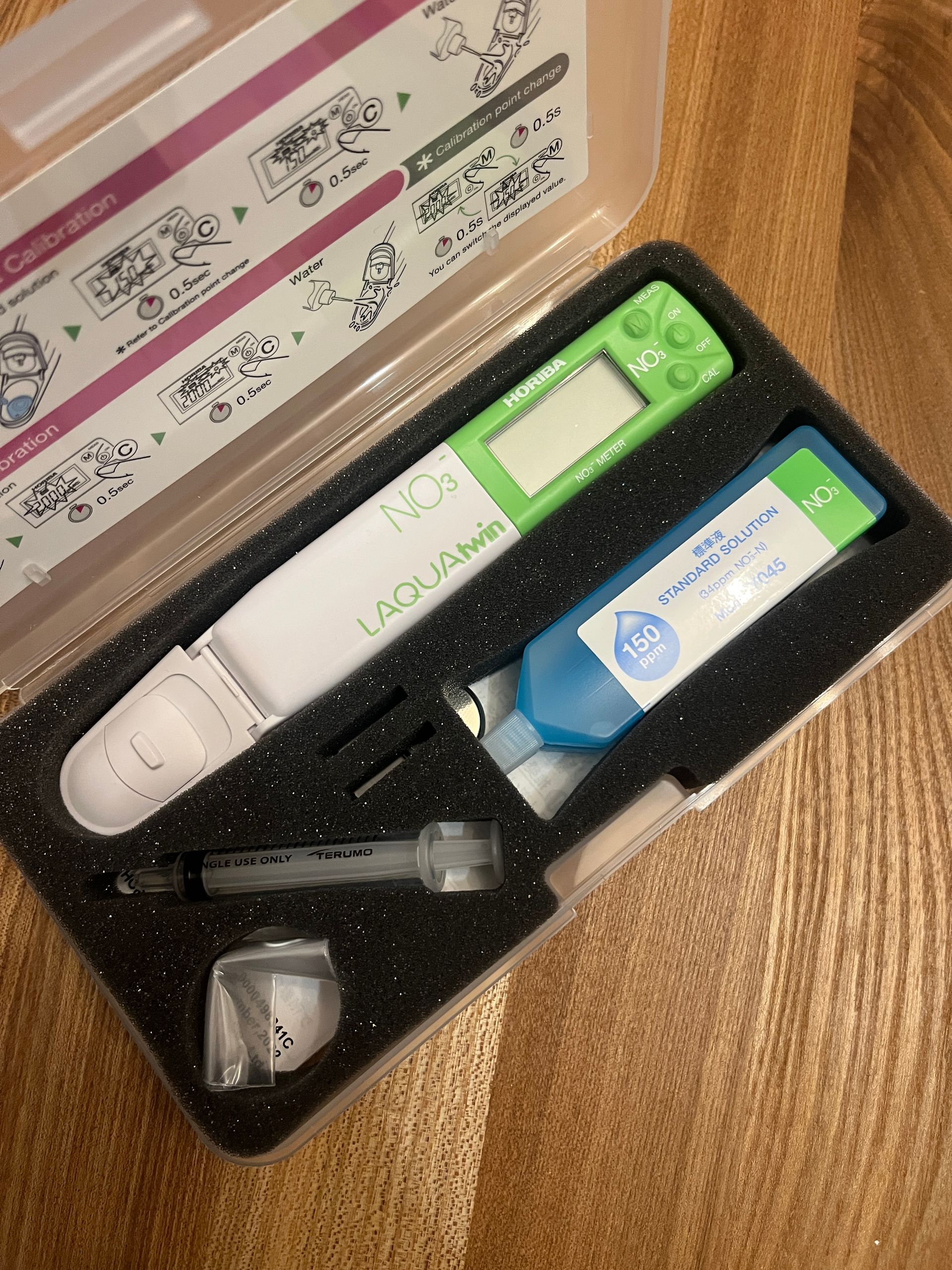 Nitraattimittari typelle NO3 