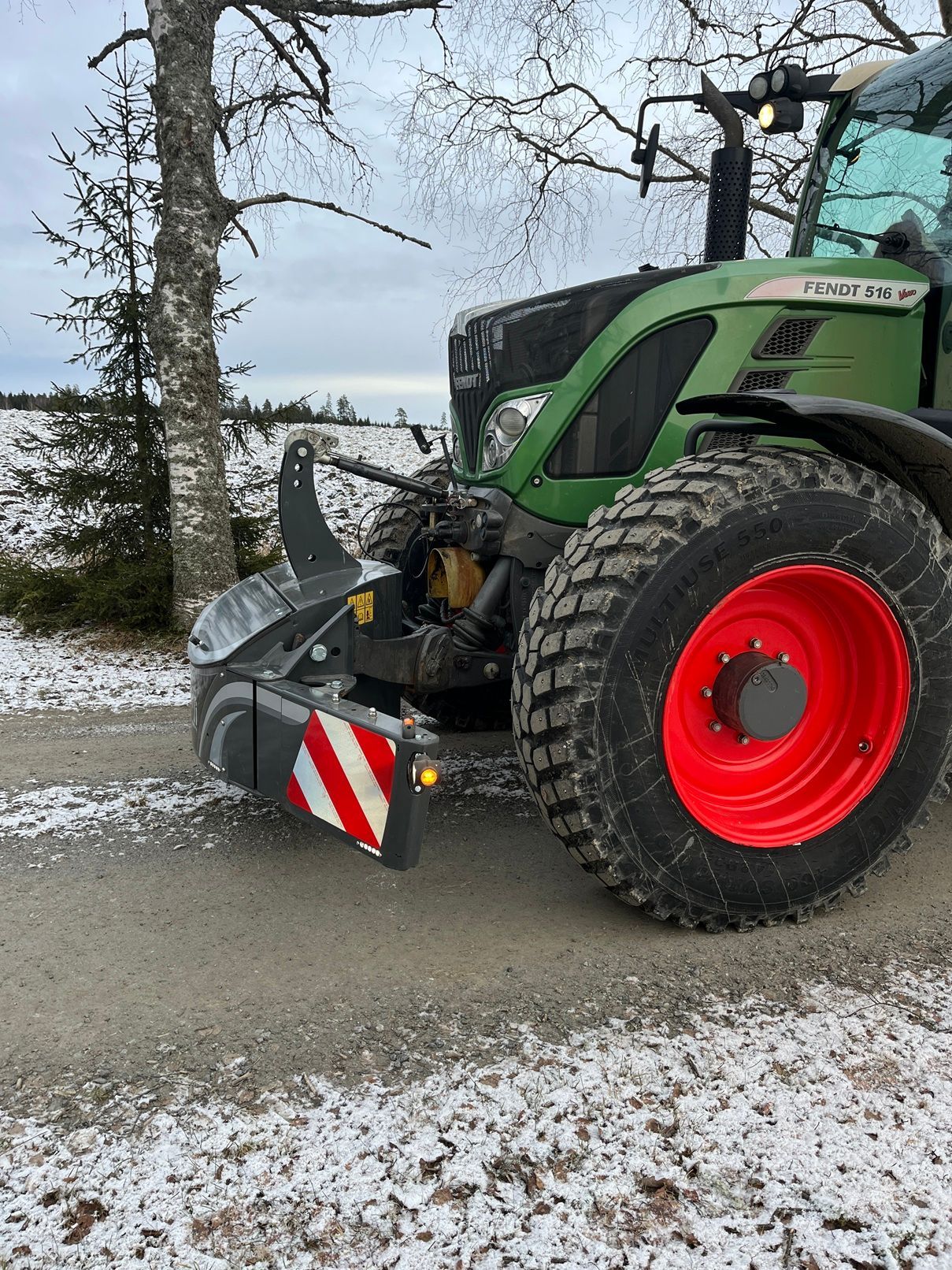 Tractor Bumper Safety weight turvapaino 800 kg