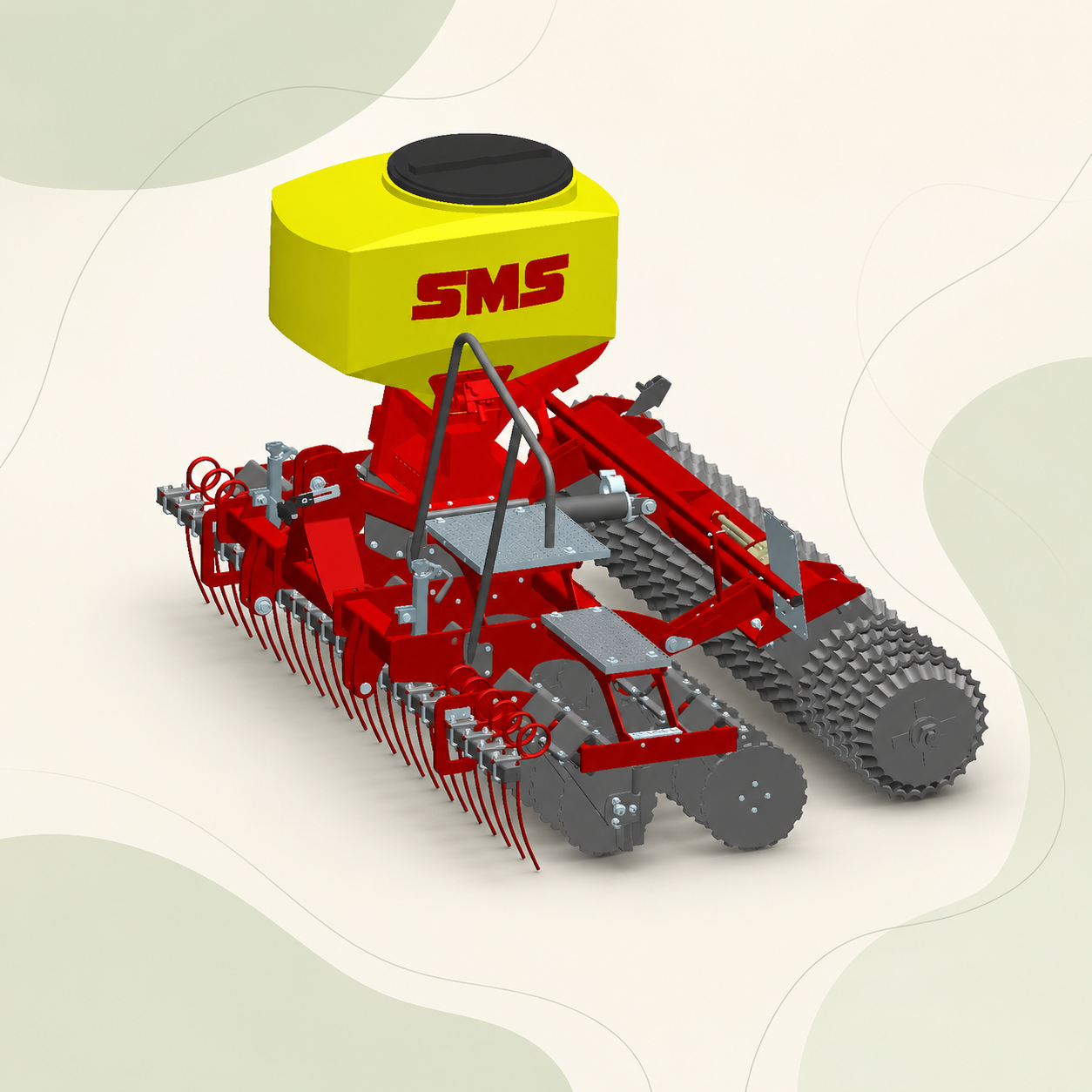SMS Smart Seeder 300 kylvökonen Z-profiilipakkerilla