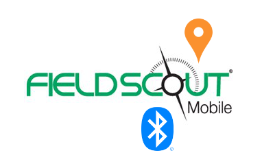 Fieldscout bluetooth ja gps päivityksen logo