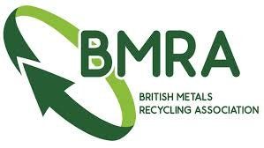 the logo for the British metals recycling association.