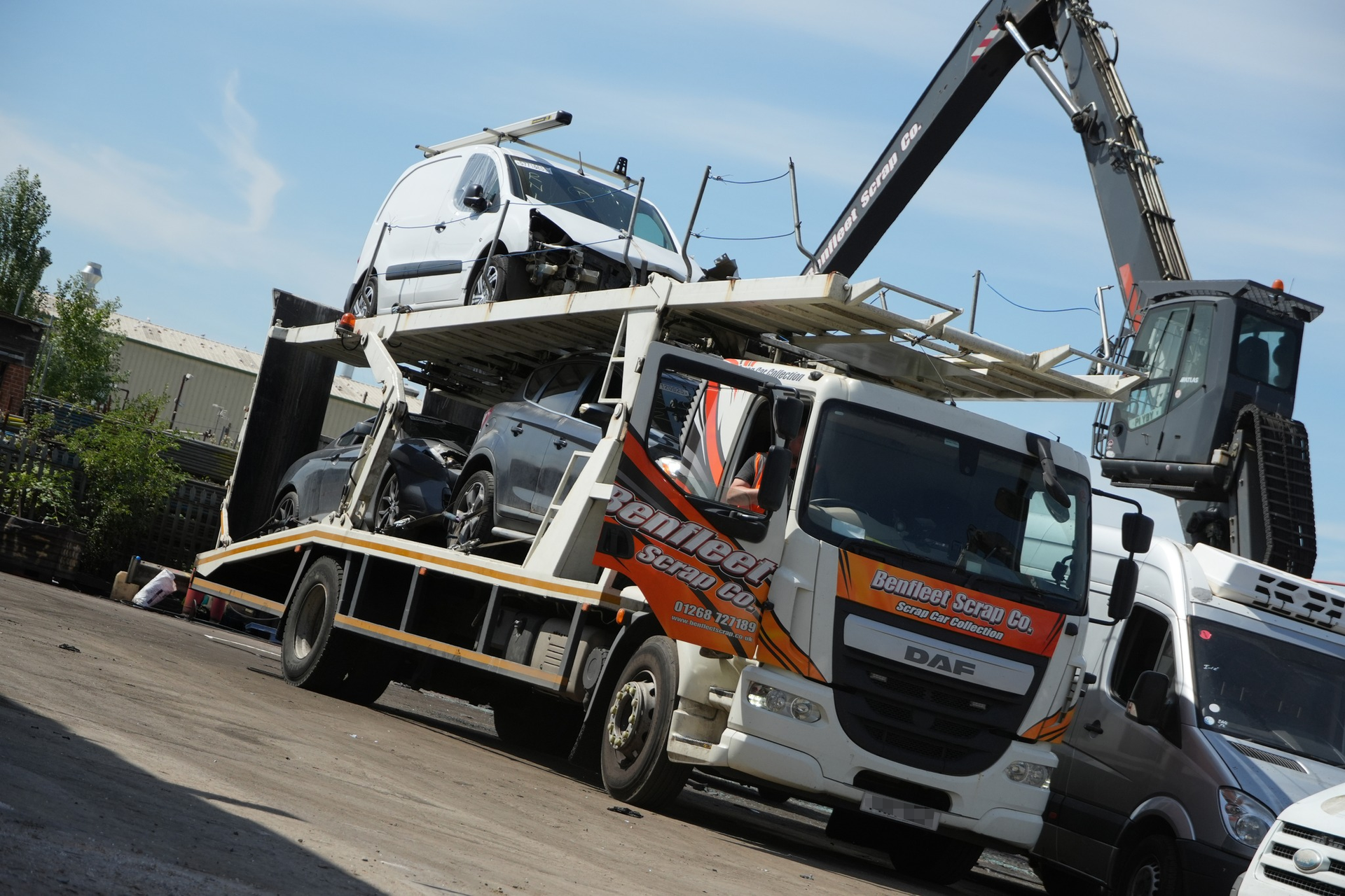 vans ready for scrap Benfleet Scrap