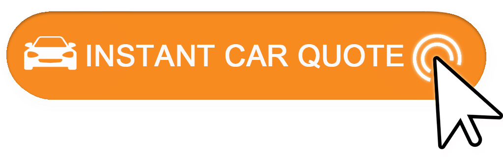 A mouse pointer is pointing to an orange button that says `` instant car quote ''.