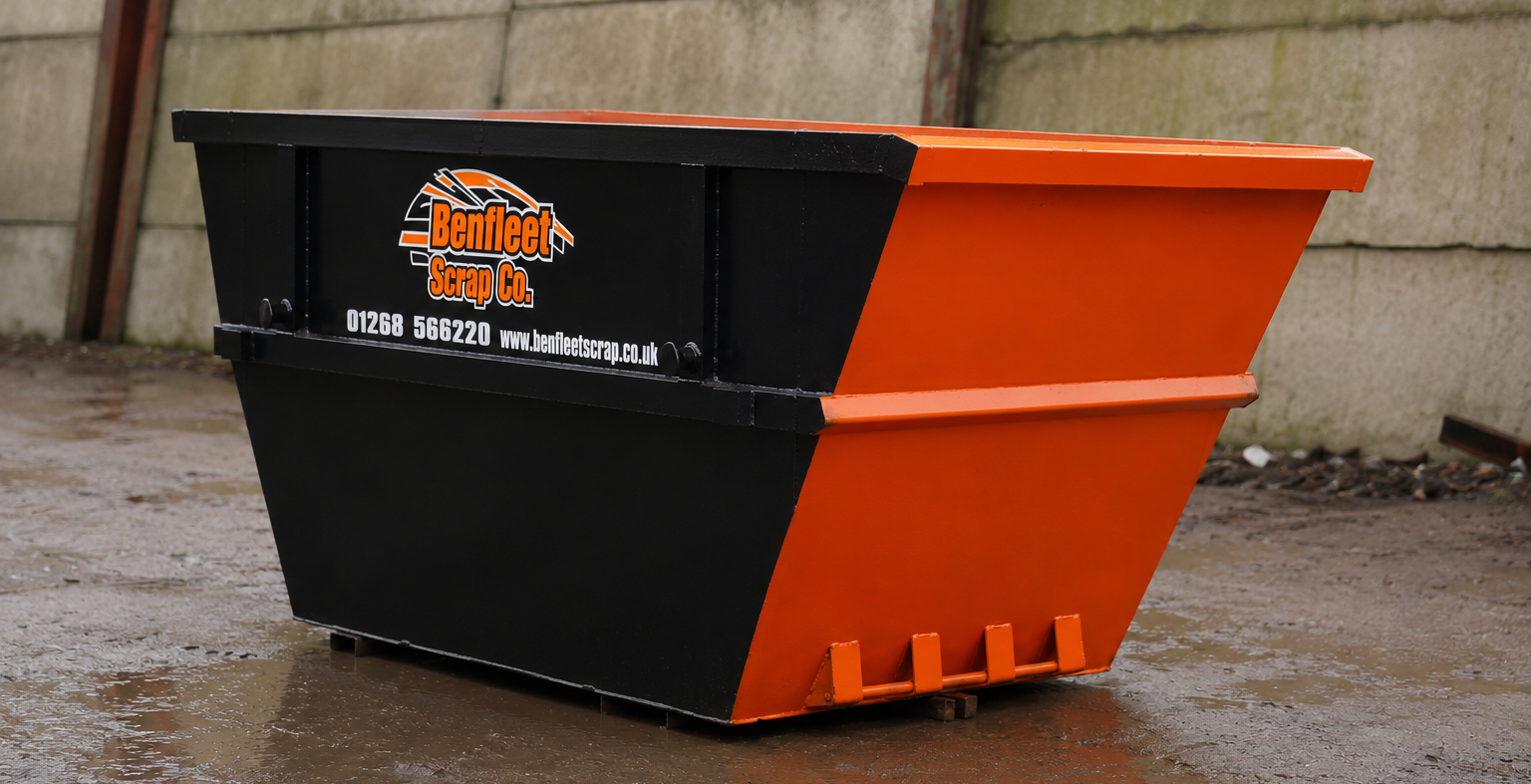 Benfleet Scrap co skip ready for hire
