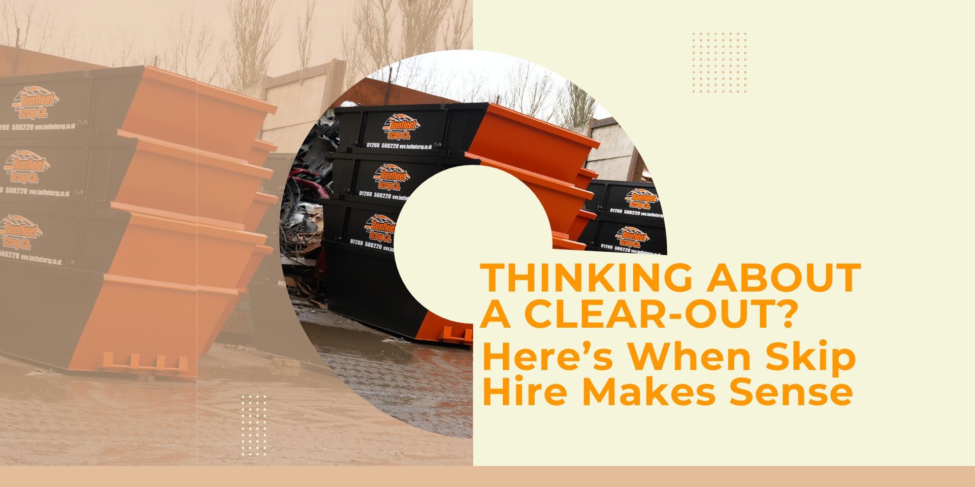 Thinking About a Clear-Out? Here’s When Skip Hire Makes Sense